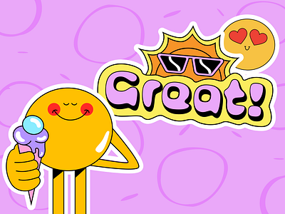 New stickers from by the Blush T branding design illustration illustration design illustrations illustrations／ui illustrator logo ui ux