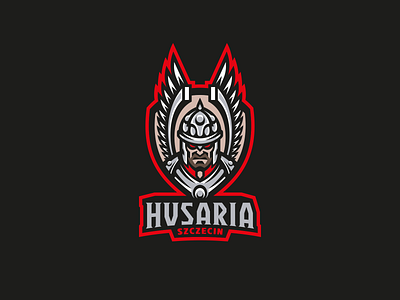 Husaria Szczecin - Primary Mark akuma american brandhero branding design flagfootball football illustration logo mascot mascotdesign mascotlogo sport sportlogo sports sportsbranding team teambrand teambranding teamlogo