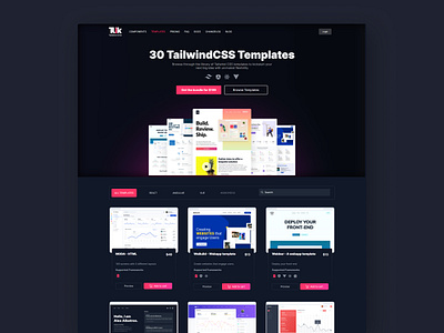 Tailwind UI Kit - Tailwind CSS components & templates accessibility blocks branding components dashboard design illustration library logo product tailwind css ui ux vector