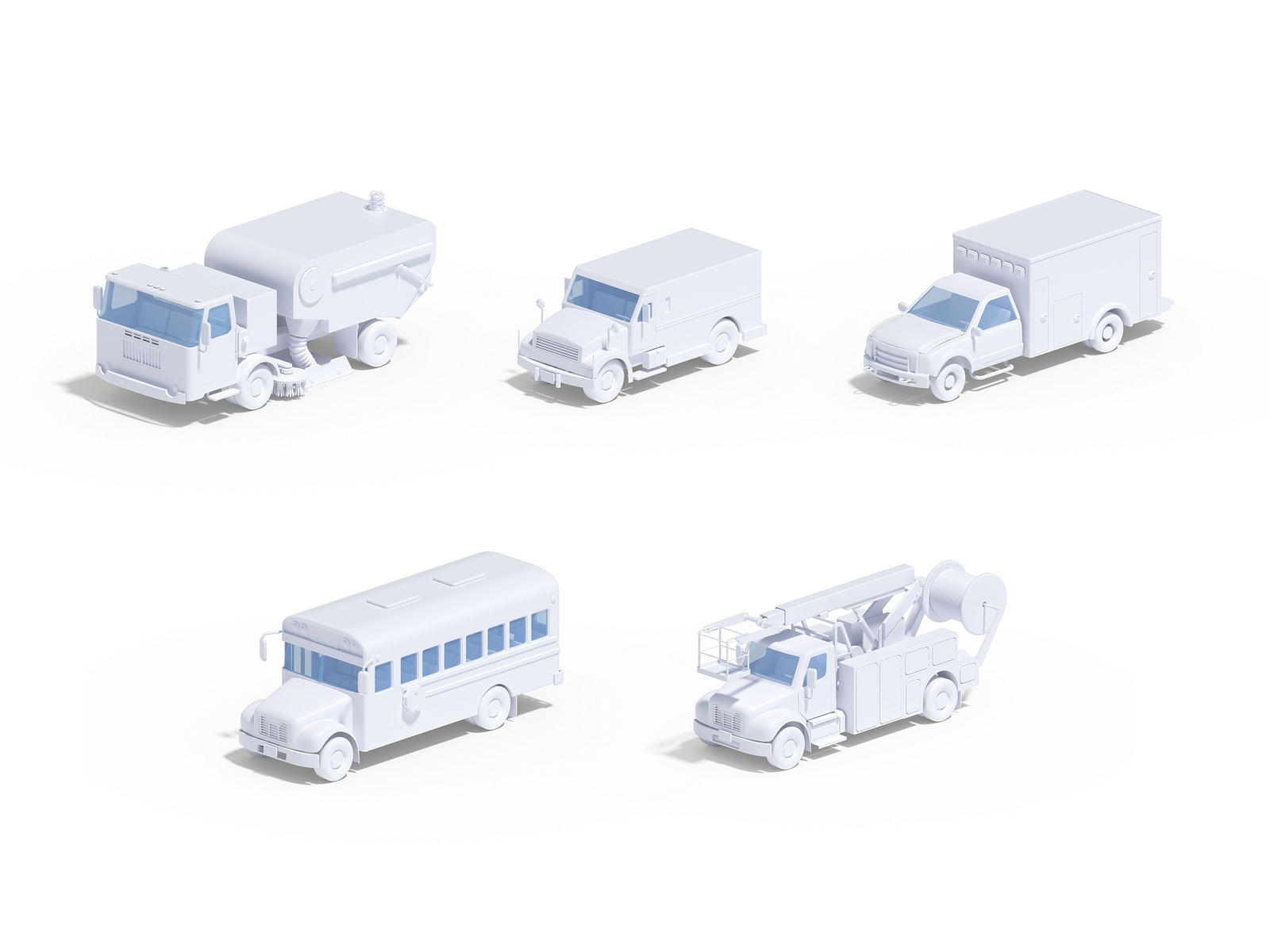 Traffic Jam Vehicles library by Aleksander Buksza for 10Clouds on Dribbble