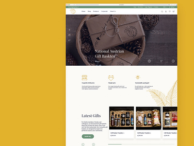 Geschenkekaiserin - Web Design design ui ux web design