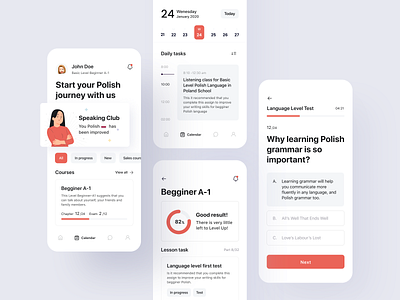 Language Learning App ui