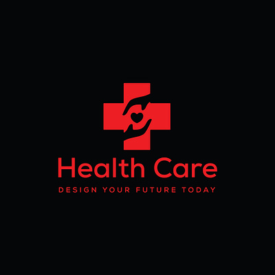 health care logo branding design flat graphic design illustration logo minimal typography vector