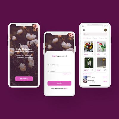 Mobile App app design ui