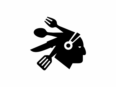 american food american food fork fork spoon indian indian logo spoon