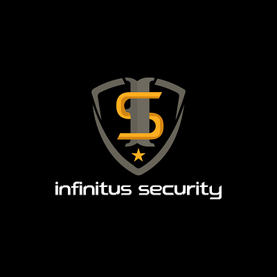 Infinitus security graphic design illustration initial logos logo logo design simple logos