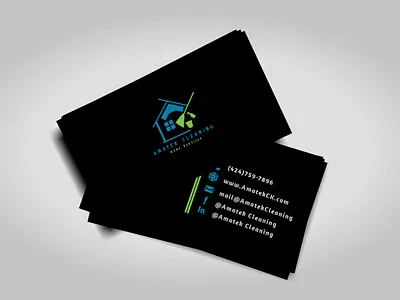 Amatek Card branding design