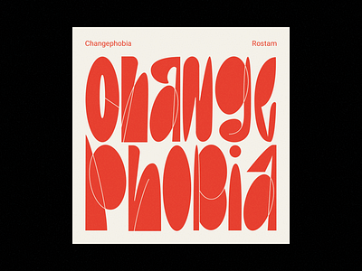 Changephobia art changephobia design graphic illustration music rostam typography vampire weekend