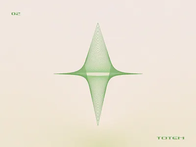 TOTEM abstract adobe branding design generative graphic design illustration illustrator ui ux