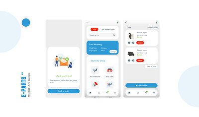 Flat UX/UI app ui flat uxui graphic design ui