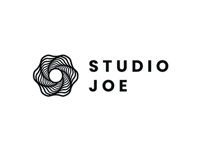 Studio Joe Logo branding circle creative agency design freelance identity logo logo design sj logo studio design studio joe wave circle wave design wave icon