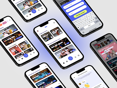 Mobile App Concept app branding mobile app ui