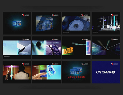 Citibank 'Translucent Blue' TVC