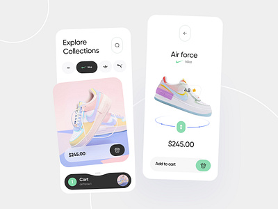 Sabor Cha dieta Adidas App designs, themes, templates and downloadable graphic elements on  Dribbble