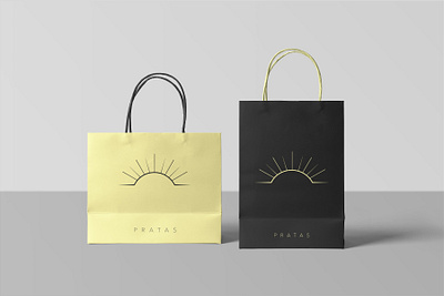 Jewelry bags branding design icon logo