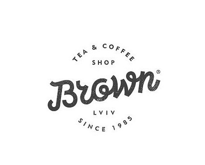 BROWN Tea & Coffee Shop | LOGO 3d animation branding design graphic design illustration logo motion graphics ui vector