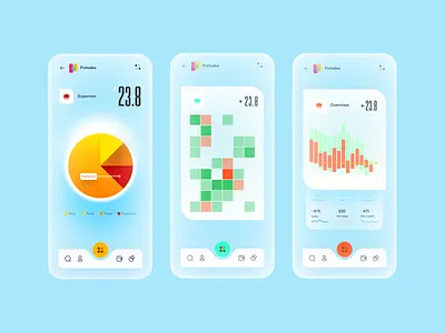 Glass-frost-morphic figma frostmorphic glassmorphic neumorphic ui