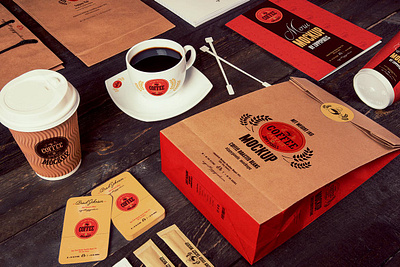 Coffee Branding Mockups bag brand stationery branding branding mockup branding mockups branding stationery business card cards coffee coffee branding cup disposable cup menu mug packaging photoshop psd sachet shop tea