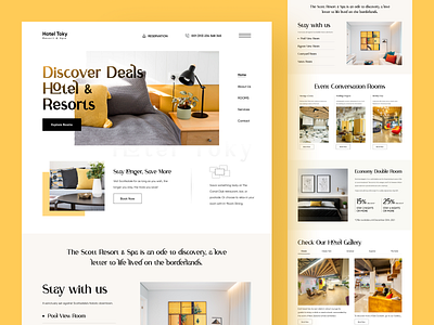 Hotel Booking Website. accomodation boooking dribbble2022 holiday home page homestay hotel hotel app landing page luxury minimal orix reservation resort room booking sajon traveling webdesign website website design