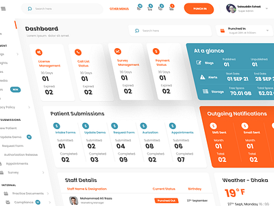 RTP Medical Solution Dashboard admin admin panel admin theme admin ui dashbaord dashboad dashboard doctor dashboard finance graph interface medical app medical dashboar sidebar ui uiux user dashboard