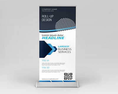 Roll Up Banner Design 3d animation banner banner design best design creative design design flyer flyer design flyer template graphic design logo motion graphics ui