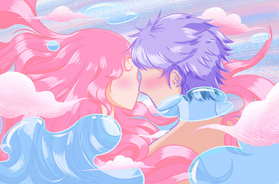 Couple illustration