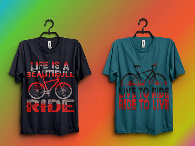 cycle t-shirt design