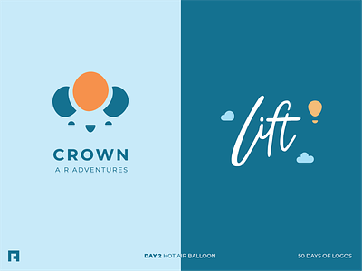 Day 02/50 brand design branding daily logo daily logo design challenge dailylogo dailylogodesignchallenge hand lettering hot air balloon hotairballoon icon icon design icondesign lettering logo logo challenge logo design logo design challenge logochallenge logodesign logodesignchallenge
