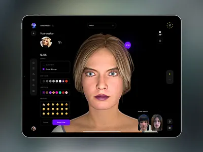 Cyberself on Mav Farm 3d 3d animation animation ui ux