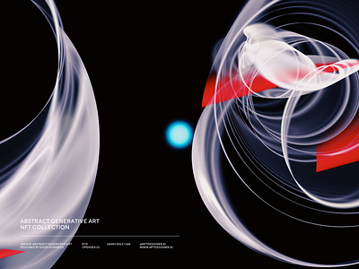 Abstract generative art NFT abstract art background nft