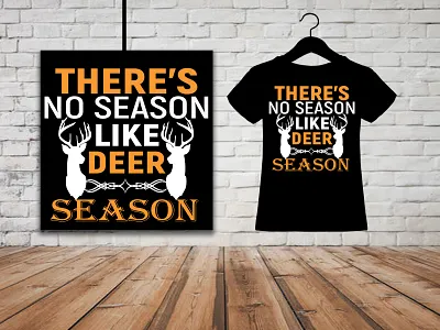 T-shirt | Hunting T-shirt | Typography custom deer hunting tshirt custom hunting t shirt custom t shirt custom t shirt design custom typography custom typography tshirt deer tshirt design graphic design hunting t shirt design hunting tshirt photoshop shirt simple hunting tshirt simple typography t shirt t shirt design typography