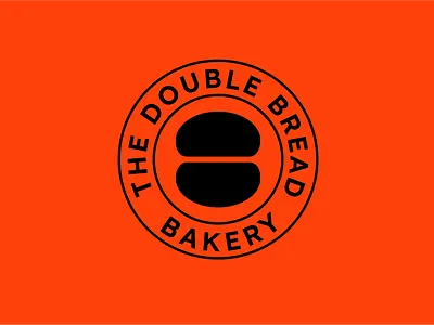The Double Bread Bakery Logo animation bakery bakery logo branding bread bread logo double bread logo icon illustration logo the double bread