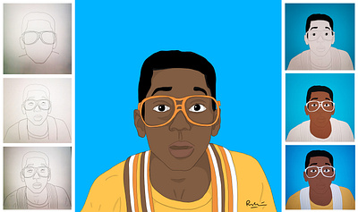 Did I do that? 90s illustration person steve urkel