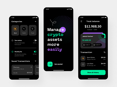 Crypto management mobile app ad android android app android mob app app design application design ios ios app ios design ios mobile mob mobile mobile app mobile app design mobile applcation mobile application ui ux