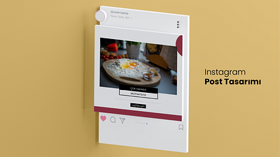 Instagram Post Design design instagram post recipe