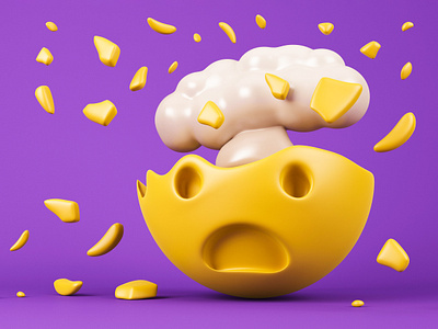 Eclipsing the Dichotomy 3d 3d art 3d illustration abstract colorful design digitalart emoji illustration