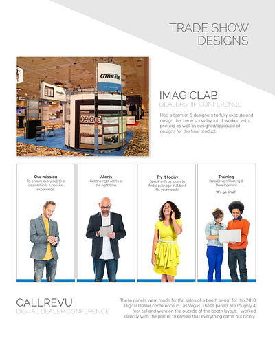 iMagicLab & CallRevu Tradeshow Designs