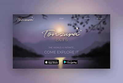 Game app landing page | Web Design adobexd dailyui illustration illustrator landingpage logo painttoolsai photoshop ui uidesign webdesign