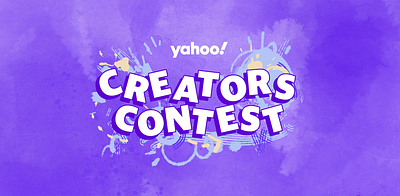 Yahoo Creators Contest animation artwork cartoon graphic design guitar illustration kids logo music piano rock scifi typography watercolor yahoo