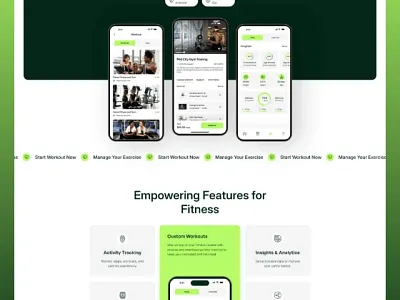 Apura: Webflow and Framer Template for Fitness Apps branding design figma figma template framer framer template graphic design ui webflow webflow template