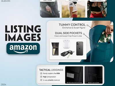 Listing Images for Amazon A+ Content branding graphic design