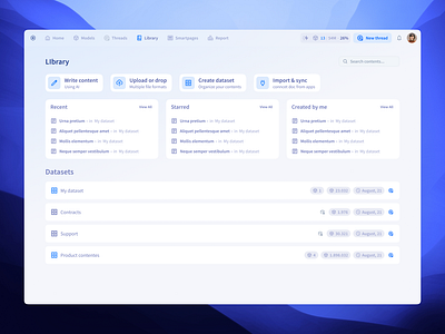 Content Library for Smarter RAG Systems ai aidrivendesign contentmanager generativeai icondesign knowledgemanagement library productdesign ragsystem smartlibrary structureddata ui userinterface ux