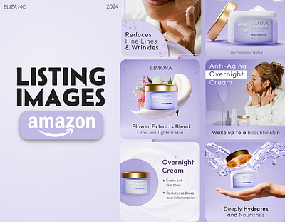 Listing Images for Skin Care branding graphic design