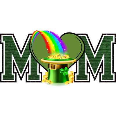 Mom St. Patrick's design digital files graphic design illustration png