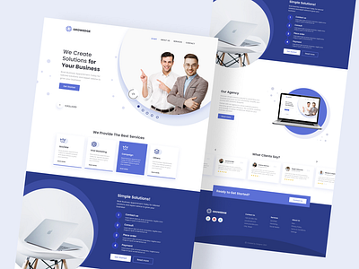 Business Website Design in Figma business website design figma figma website landing page design ui design ui ux design web design website design