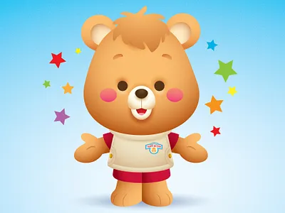 Ruxpin adobe illustrator character design cute illustration jerrod maruyama kawaii vector