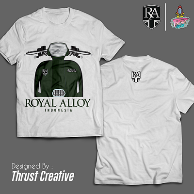 Royal Alloy Shirt mockup motorcycle shirt royal alloy shirt