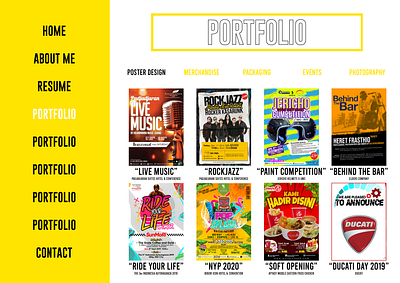 Portfolio #1 branding design graphic design poster