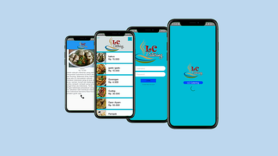 UI/UX Aplikasi Pemesanan Makanan aplikasipesanmakanan desainaplikasi uiux desain