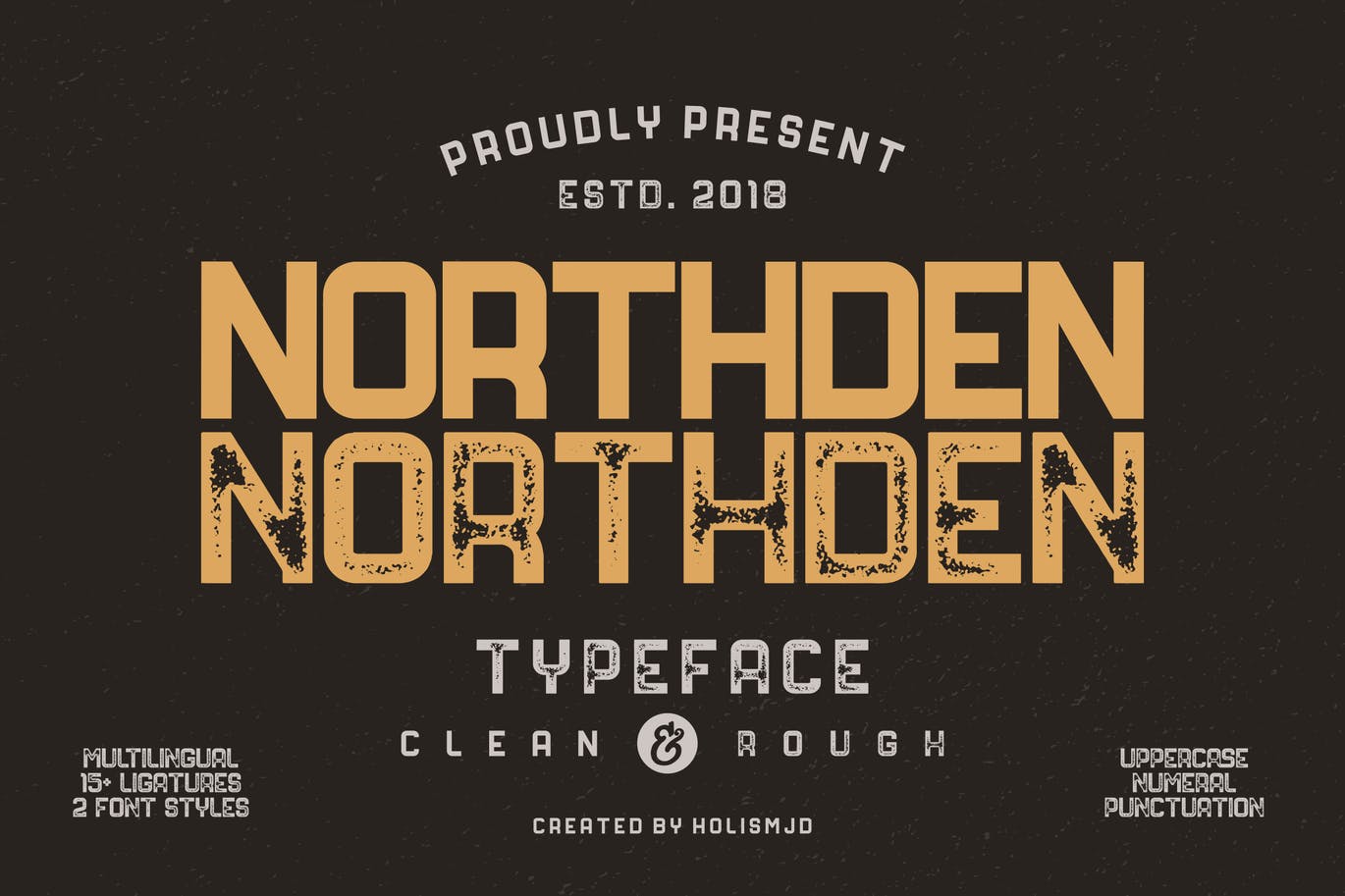 Northden Font app branding design display font graphic design illustration logo serif typeface typography ui ux vector vintage